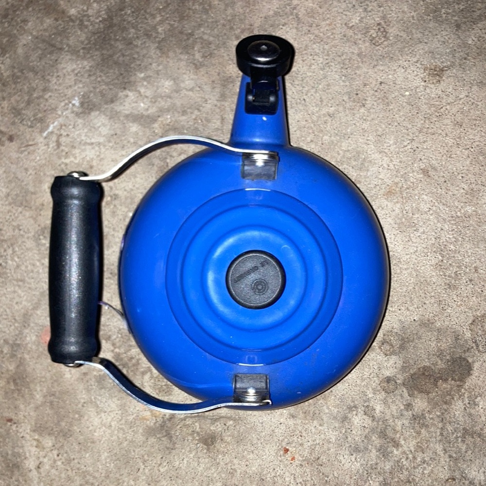 ☕️🫖 LE CREUSET | France | Blue Enameled Teapot / Kettle 🫖☕️